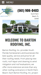 Mobile Screenshot of bartonroofinginc.com